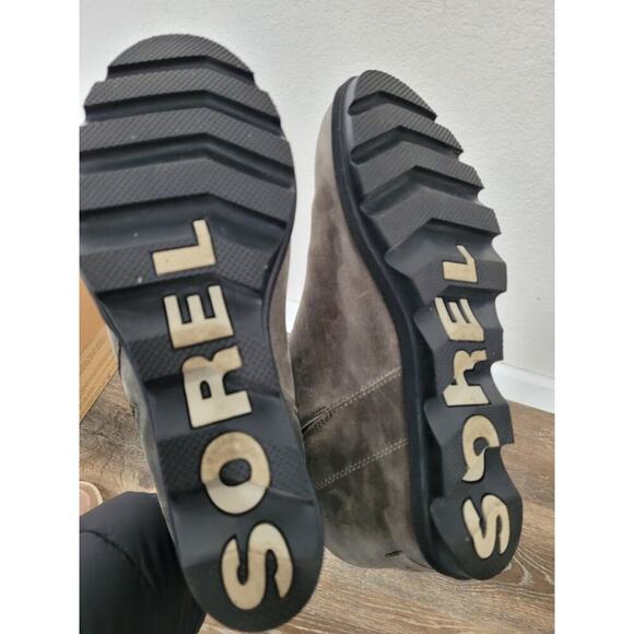 Sorel Women's Gray 11 Joan of Artic Wedge II waterproof Booties Shoe - Picture 7 of 7